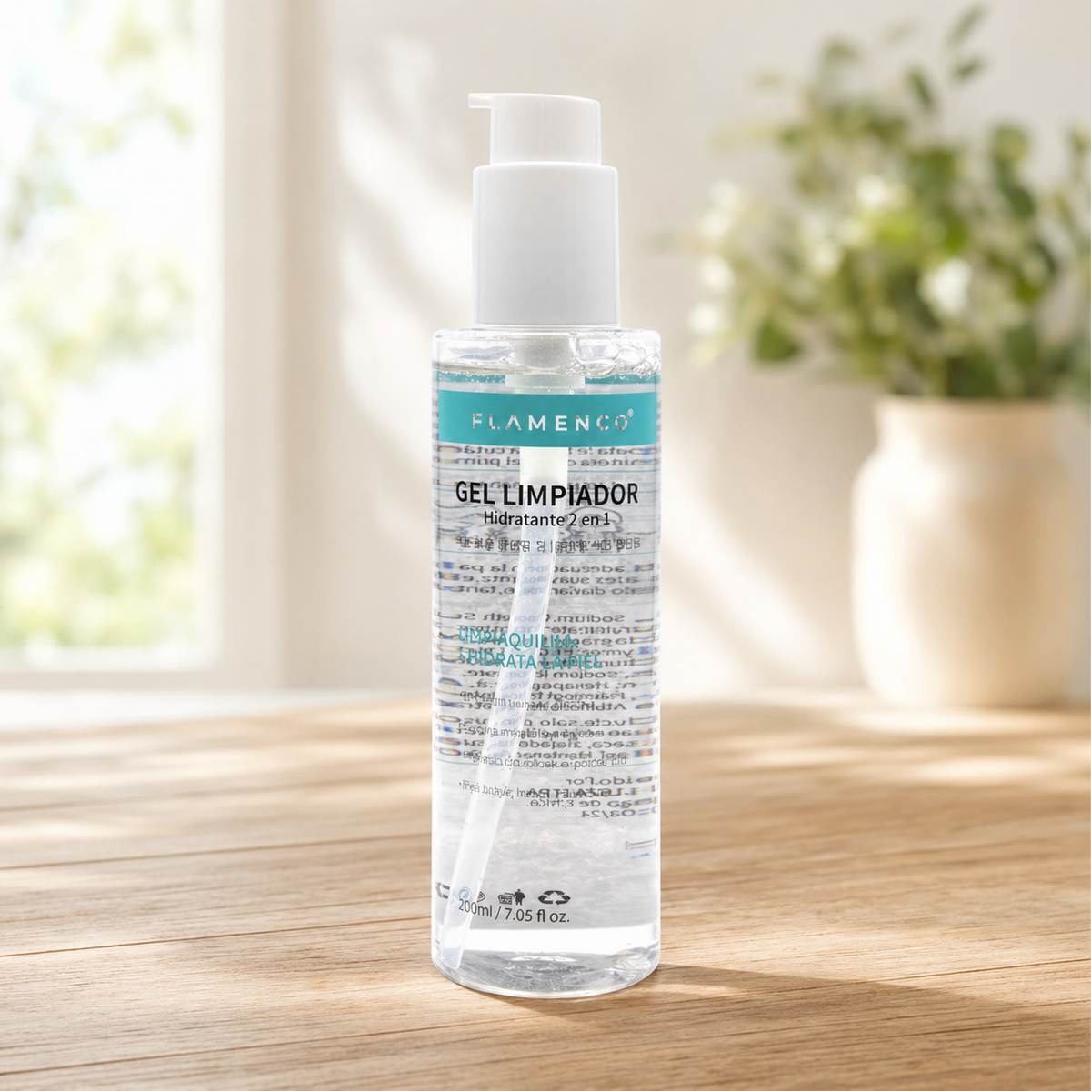Gel limpiador facial