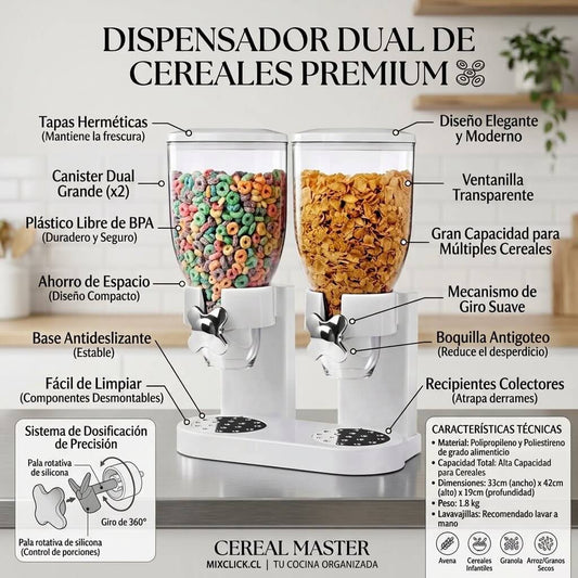 Dispensador Cereales
