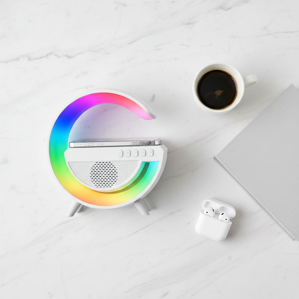 Lampara relog RGB