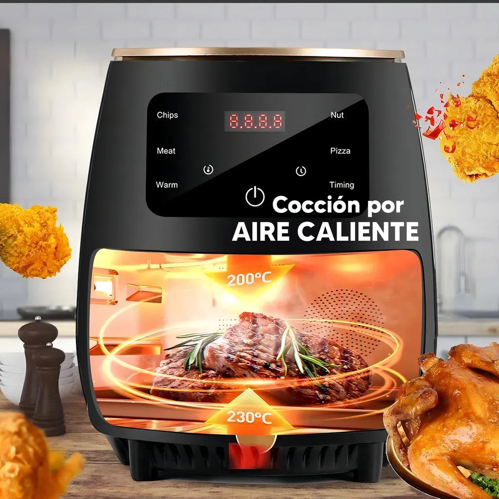 Freidora de aire digital 6L 2400W