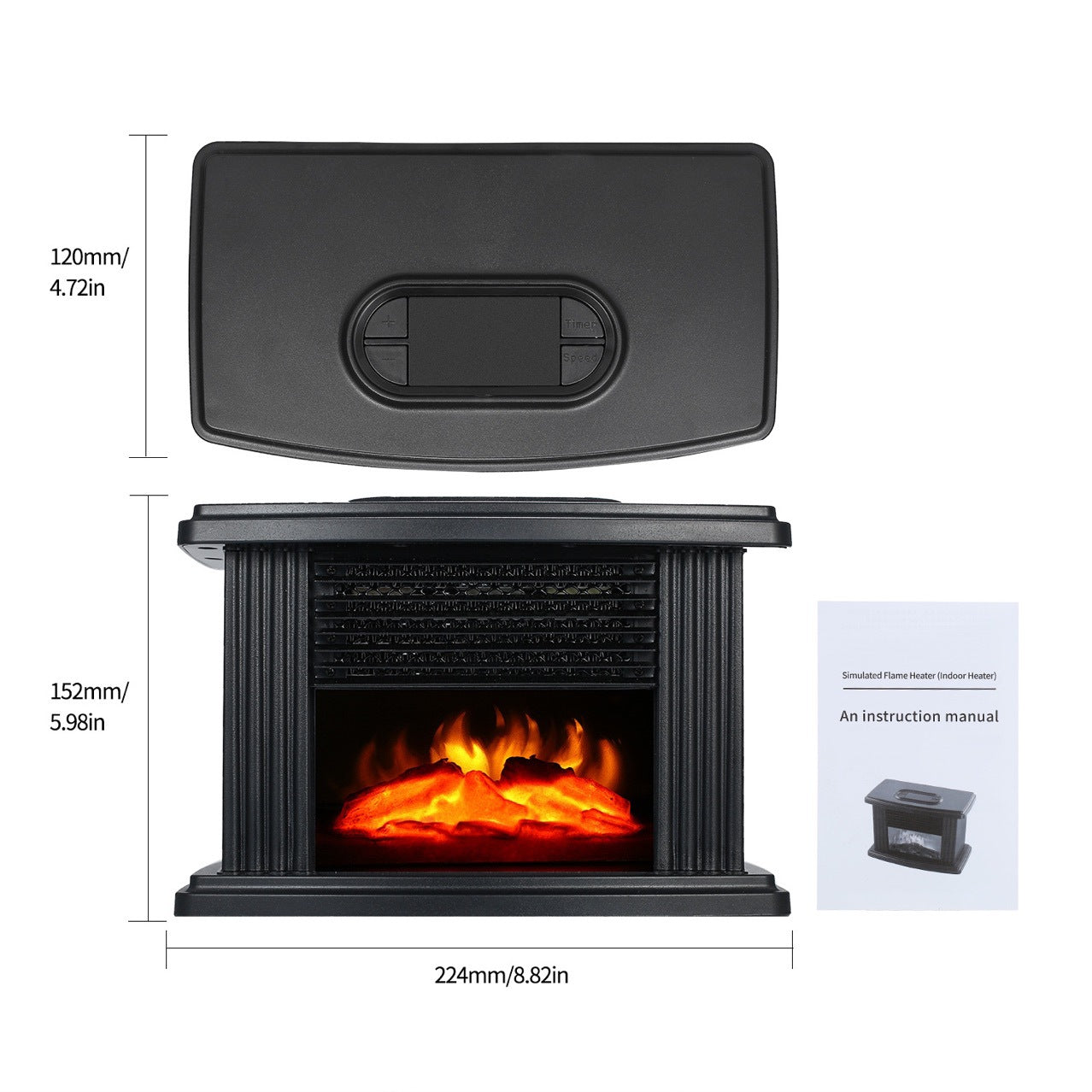 Mini Calefactor Electrico Portatil