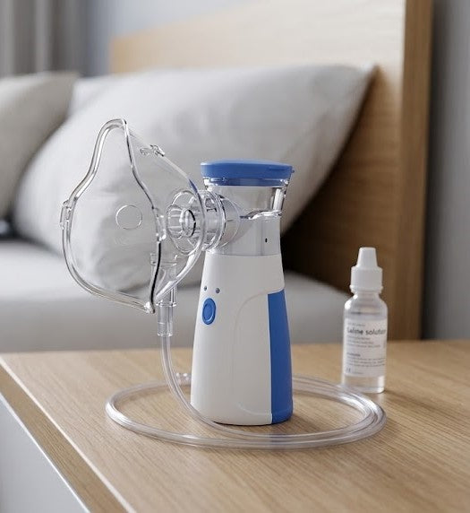 Nebulizador Portatil Oximetro